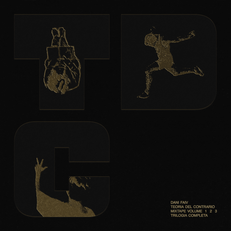 Cover dell'album 'Teoria Del Contrario Mixtape (Trilogy)' di Dani Faiv