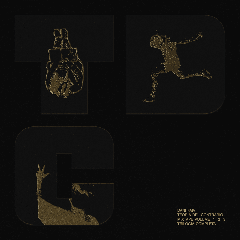 Cover dell'album 'Teoria Del Contrario Mixtape (Trilogy)' di Dani Faiv