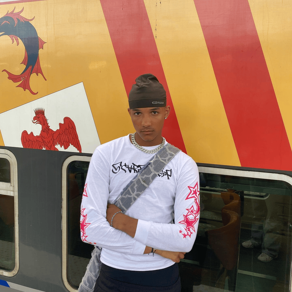 Foto di David Ba, artista con ruolo nel rap italiano