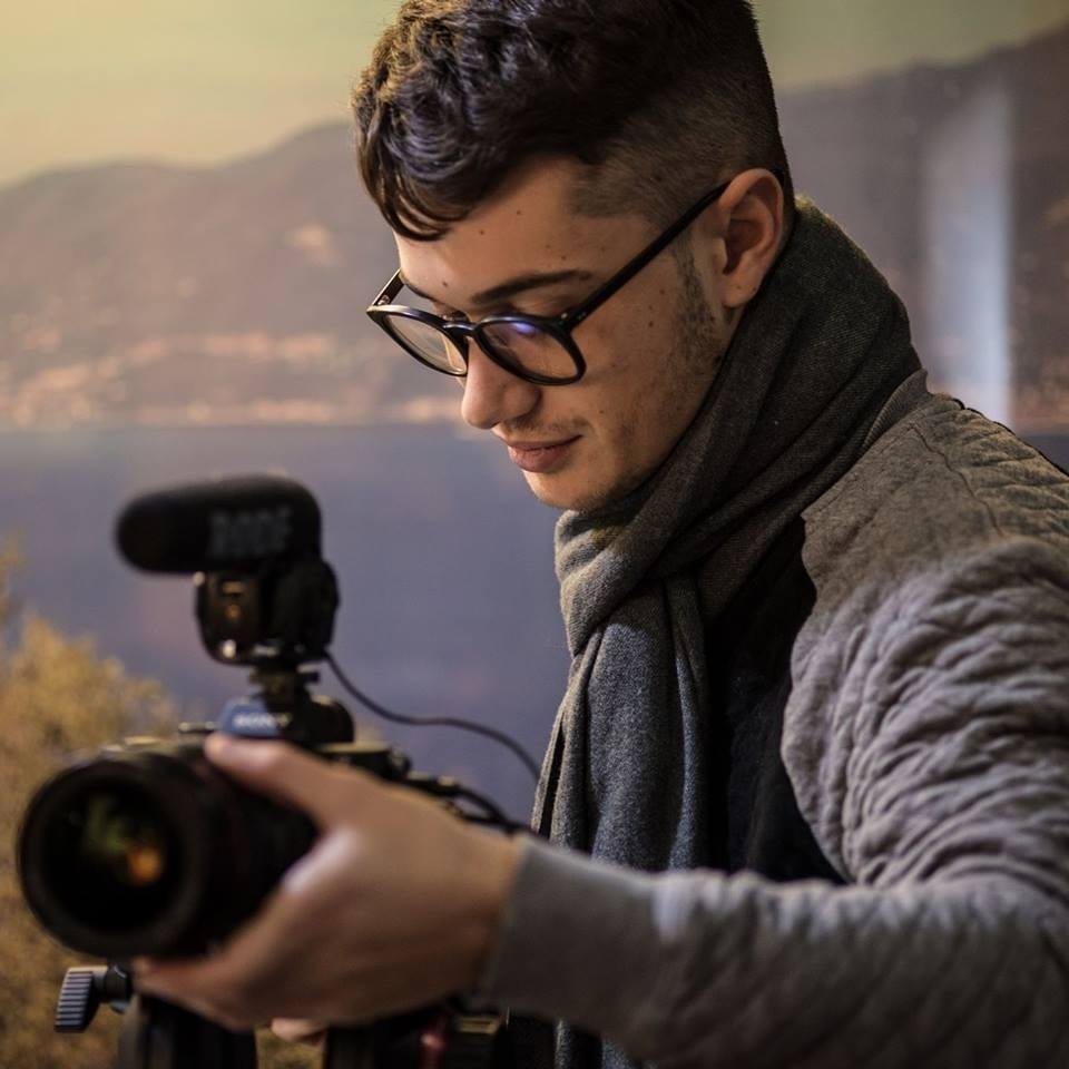 Foto di Davide Pedace, artista con ruolo nel rap italiano