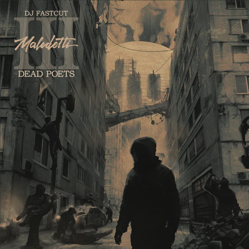 Cover dell'album 'Dead Poets 3 - Maledetti'