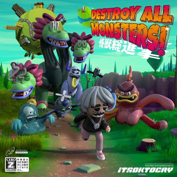 Cover dell'album 'DESTROY ALL MONSTERS!'