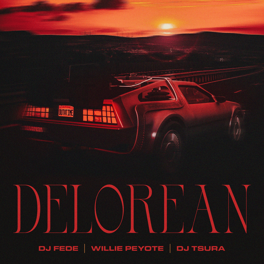 Cover della canzone 'Delorean' di DJ Fede ft. DJ Tsura, Willie Peyote