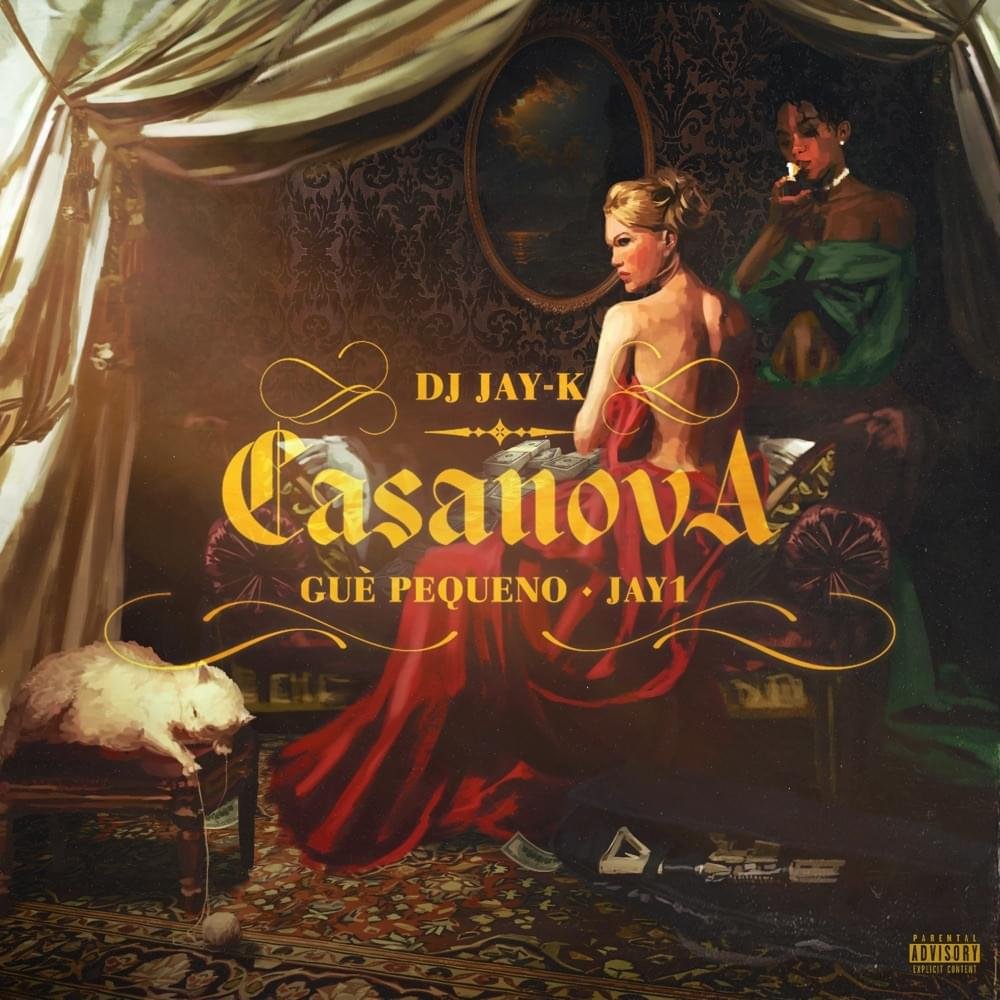 Cover della canzone 'Casanova' di DJ Jay-K ft. Guè, JAY1