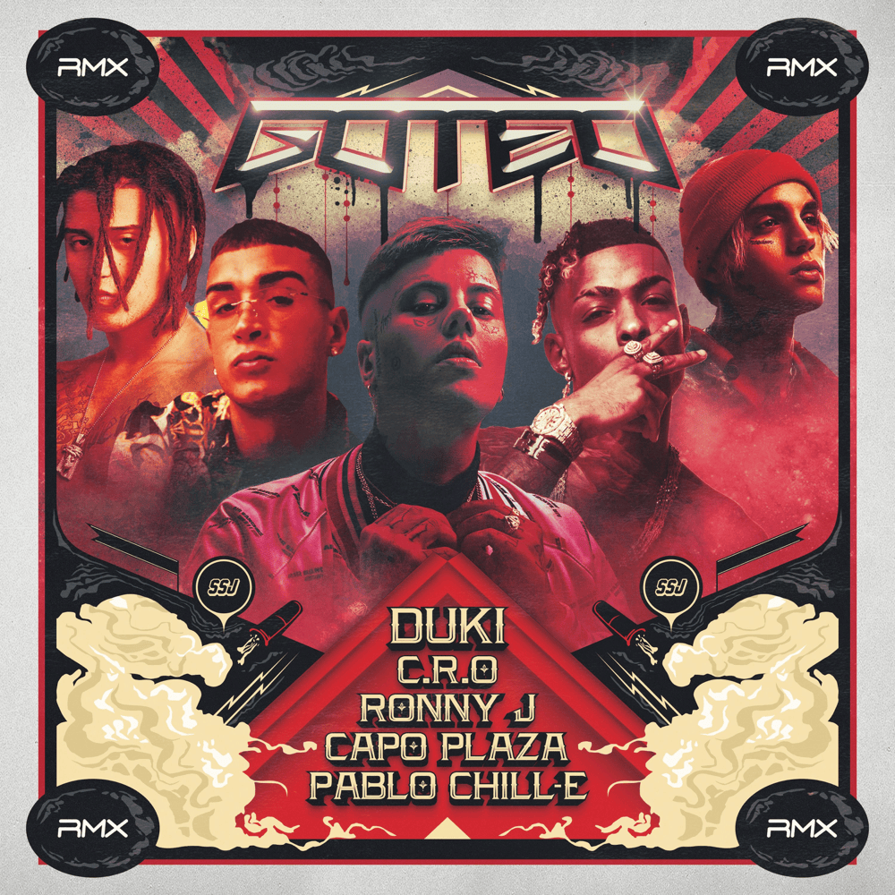 Cover della canzone 'Goteo (Remix)' di Duki, Pablo Chill-E, RONNY J ft. C.R.O (Bardero$), Capo Plaza