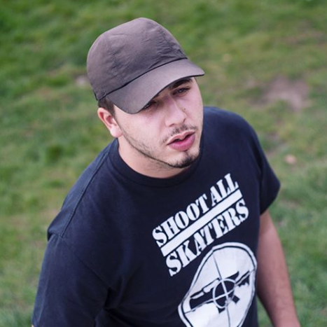 Foto di Elias Adda, artista con ruolo nel rap italiano