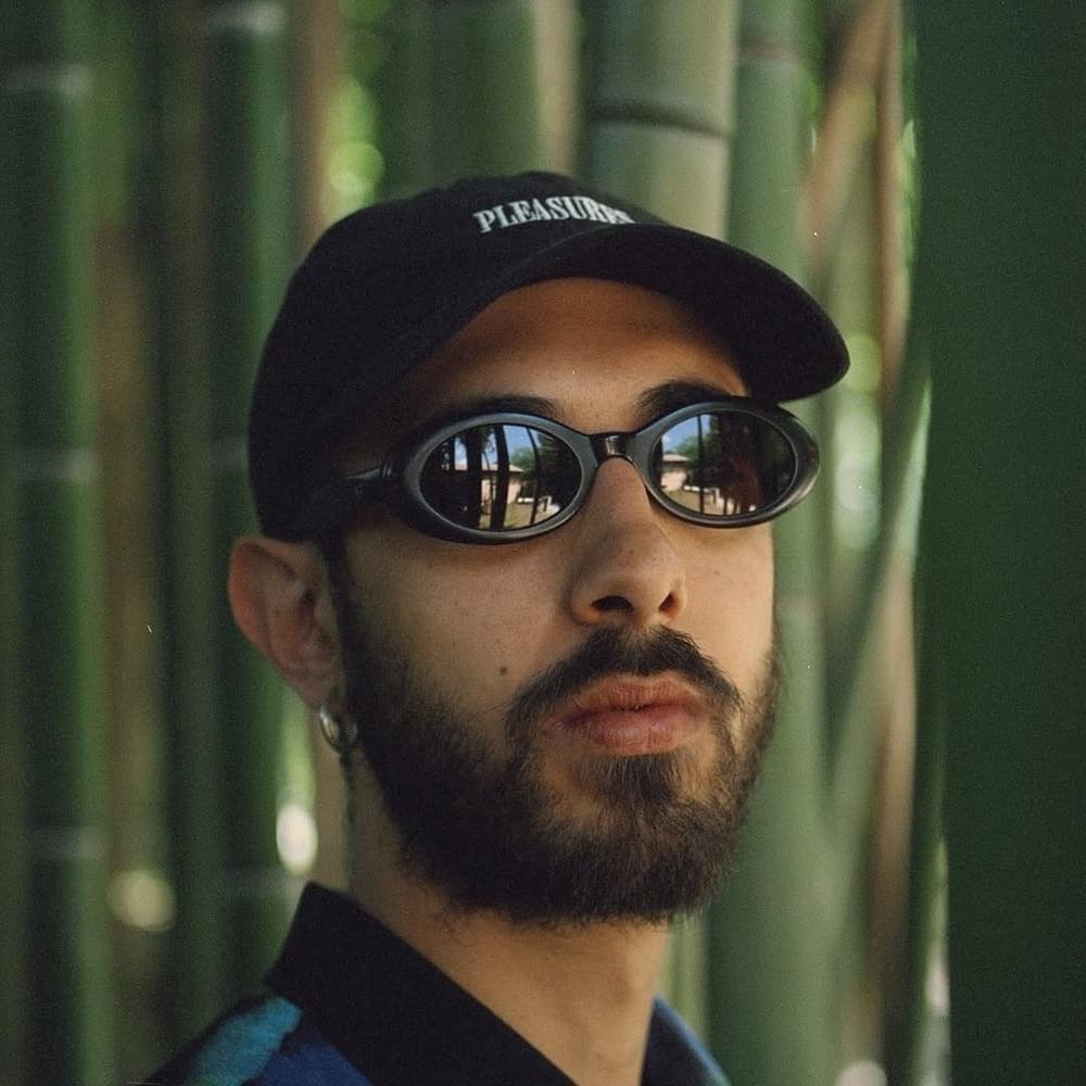 Foto di Emanuele Triglia, artista con ruolo nel rap italiano
