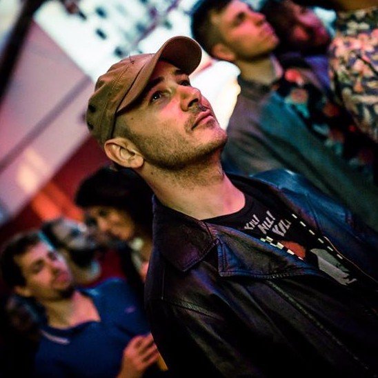 Foto di Emiliano “Ra-B” Rubbi, artista con ruolo nel rap italiano