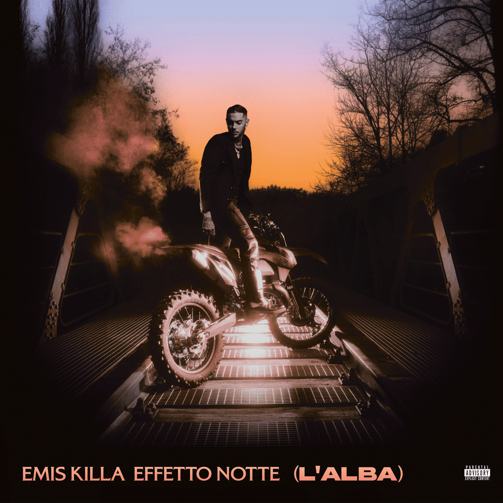 Cover dell'album 'Effetto notte (L’alba)' di Emis Killa