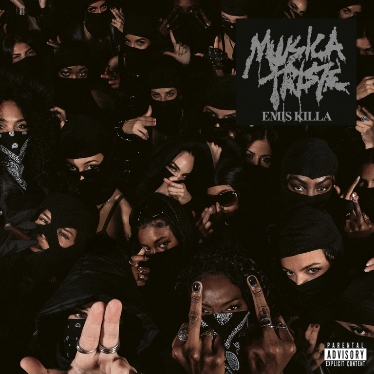 Cover dell'album 'Musica Triste' di Emis Killa in cui è contenuta 'FANCULO'