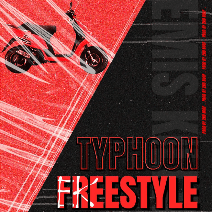 Cover della canzone 'Typhoon Freestyle' di Emis Killa