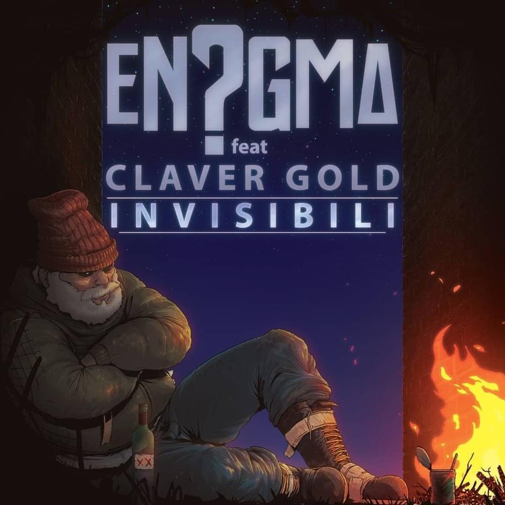 Cover della canzone 'Invisibili' di En?gma ft. Claver Gold