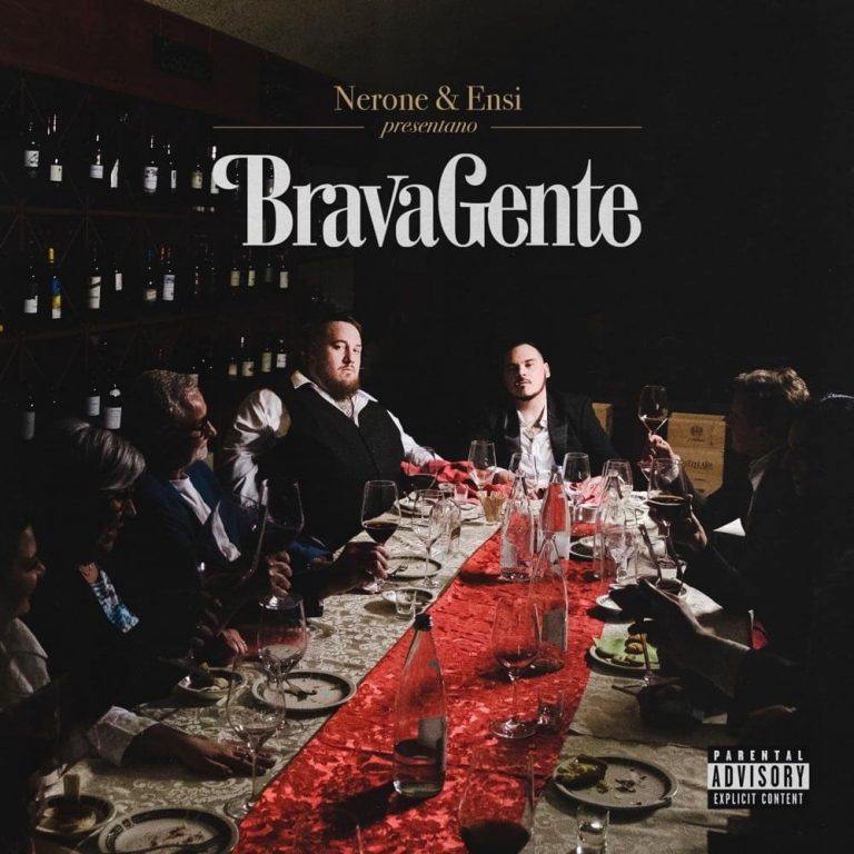 Cover dell'album 'BRAVA GENTE' di Ensi, Nerone