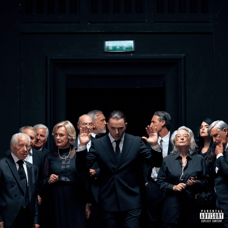 Cover dell'album 'PER SOLDI E PER AMORE' di Ernia