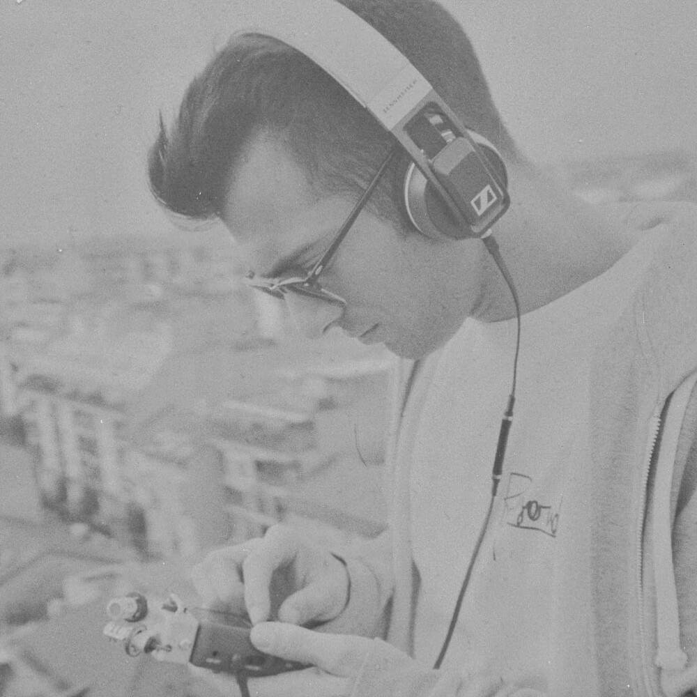 Foto di Eugenio Bambini, artista con ruolo nel rap italiano