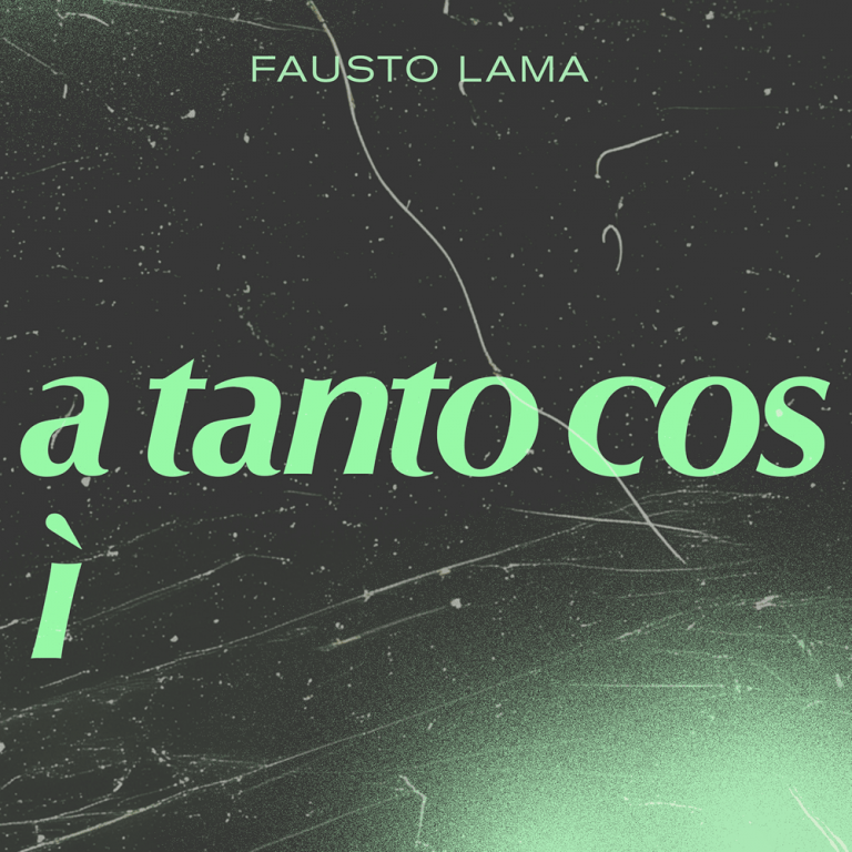 Cover della canzone 'a tanto così' di Fausto Lama