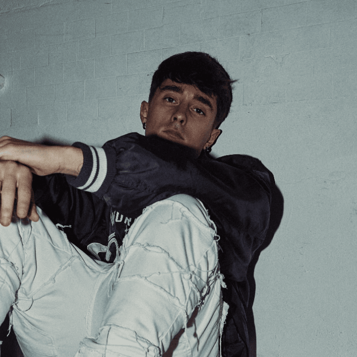Foto di Federico Reina, artista con ruolo nel rap italiano