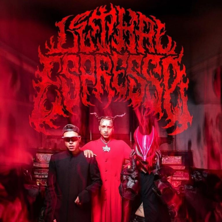 Cover dell'album 'LETHAL ESPRESSO' di Fedez, Taxi B, RAIZHELL