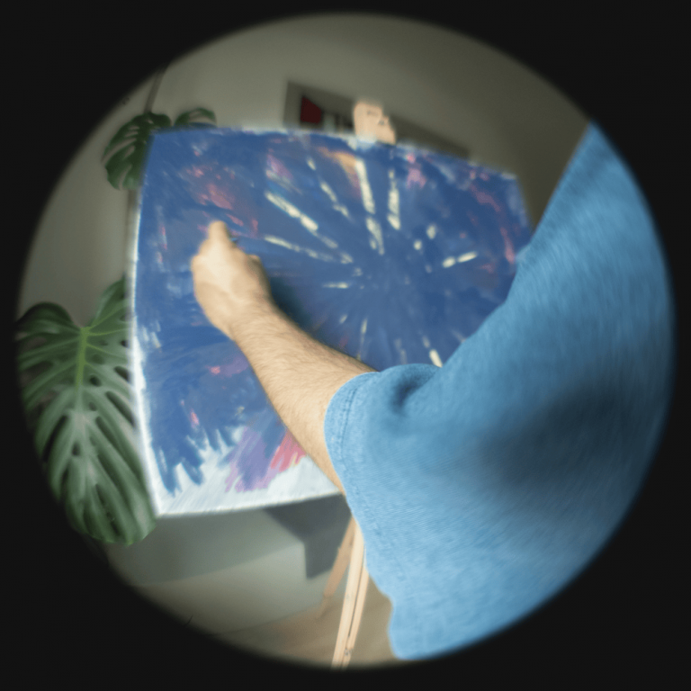 Cover della canzone 'Lunedì blu' di Frah Quintale