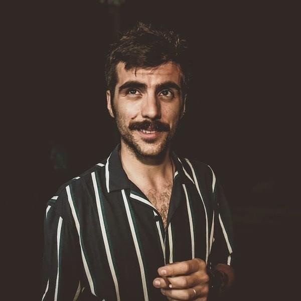 Foto di Francesco Bacci, artista con ruolo nel rap italiano