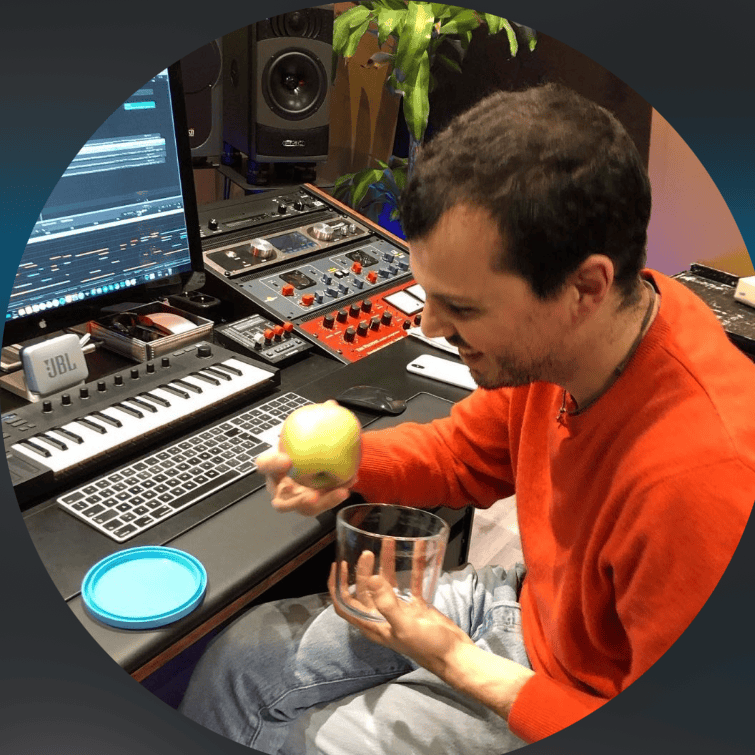 Foto di Francesco Gastaldi, artista con ruolo nel rap italiano