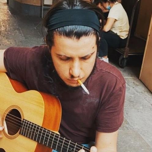 Foto di Francesco Musante, artista con ruolo nel rap italiano