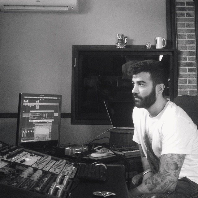 Foto di Francesco Pierguidi, artista con ruolo nel rap italiano