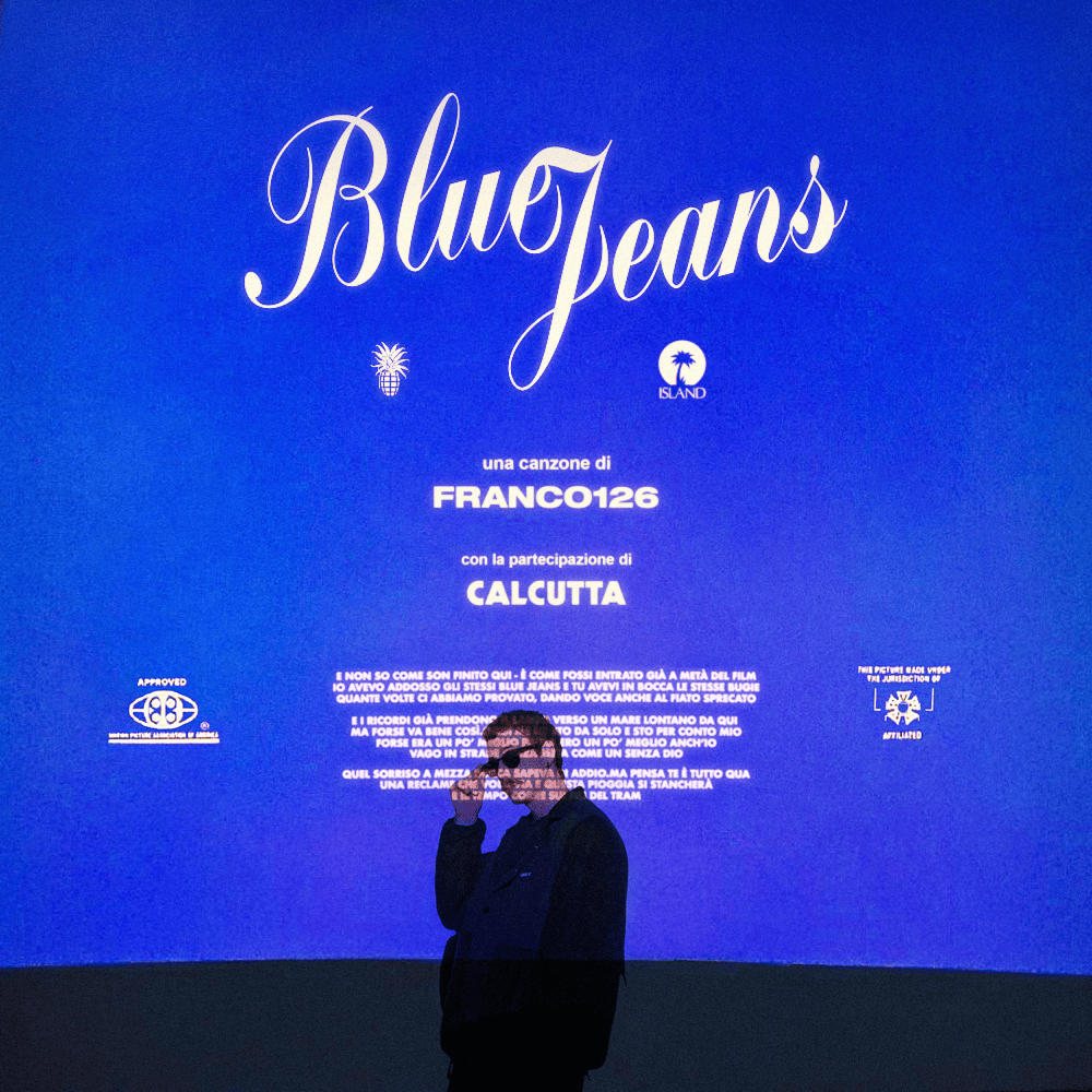Cover dell'album 'Blue Jeans/Nessun Perché - Single' di Franco126