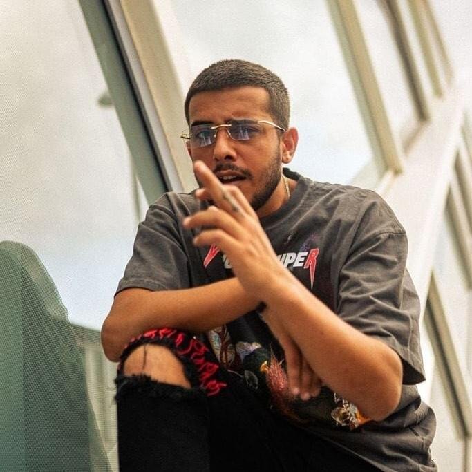 Foto di Frank D’Amato, artista con ruolo nel rap italiano