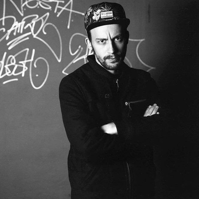 Foto di Frank Sativa, artista con ruolo nel rap italiano