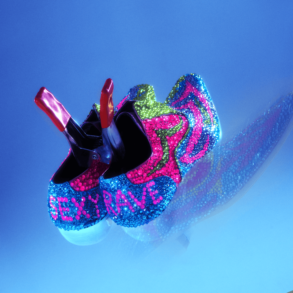 Cover della canzone 'SEXY RAVE' di Fred De Palma ft. Baby Gang