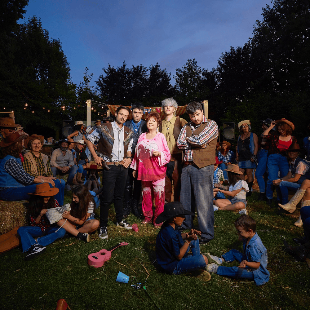 Cover della canzone 'Cabaret' di FUCKYOURCLIQUE, Fabio Rovazzi, Orietta Berti