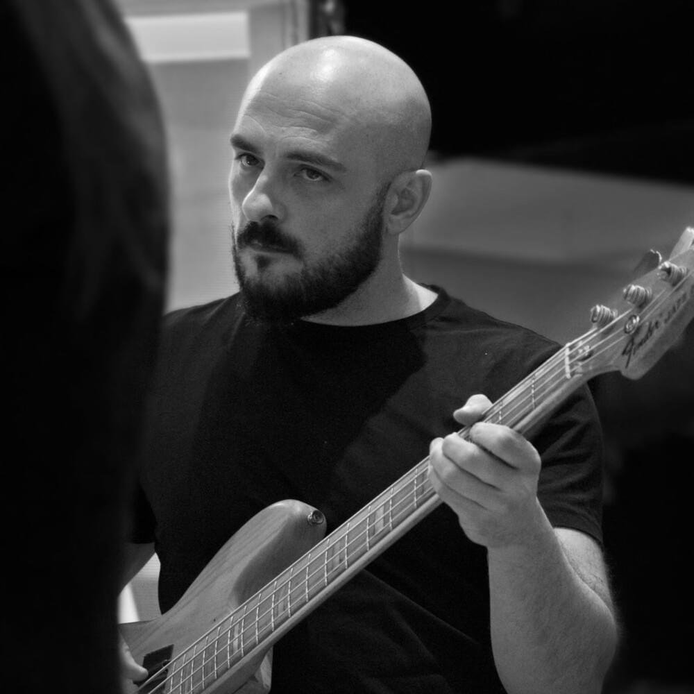 Foto di Gabriele Lazzarotti, artista con ruolo nel rap italiano