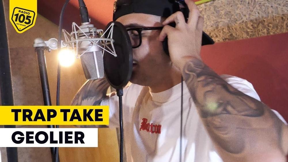 Cover della canzone 'Trap Take 2 Radio 105' di Geolier