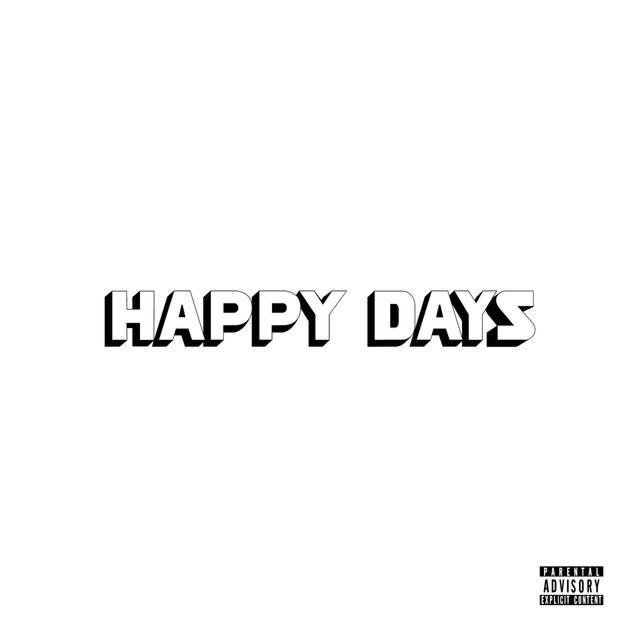 Cover della canzone 'Happy Days' di Ghali