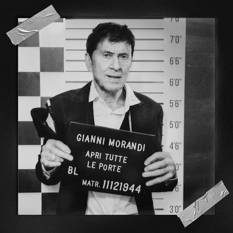 Cover della canzone 'Apri tutte le porte' di Gianni Morandi