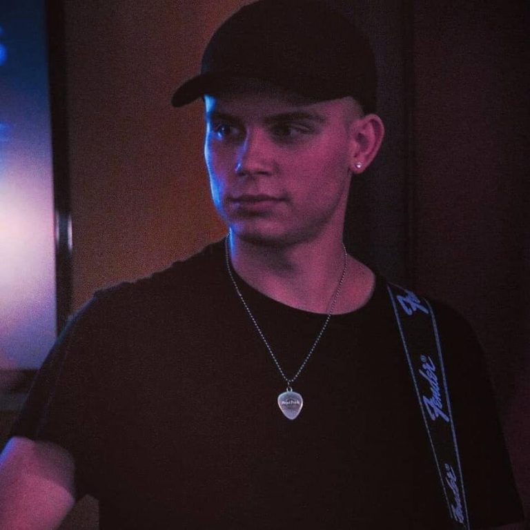 Foto di Giorgio Guiducci, artista con ruolo nel rap italiano