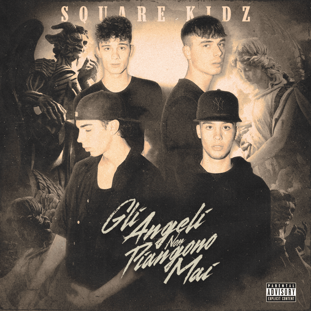 Cover dell'album 'Gli Angeli Non Piangono Mai'