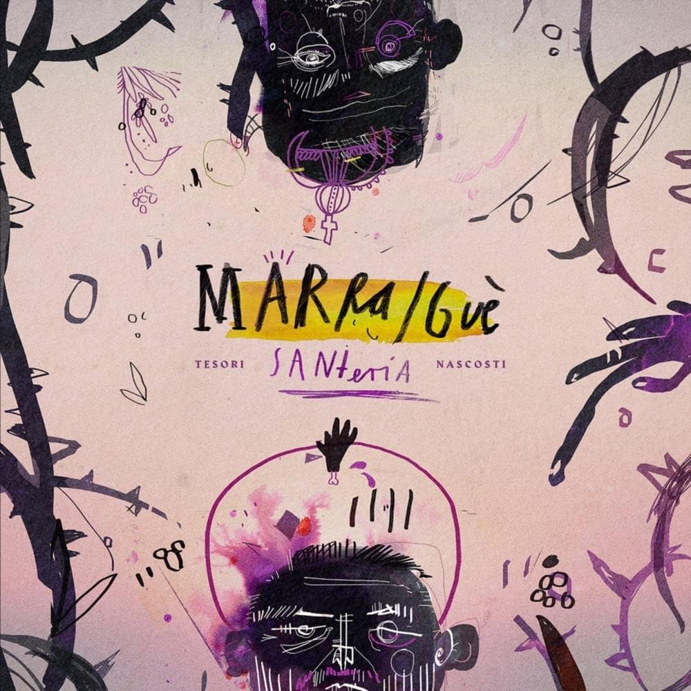 Cover dell'album 'Santeria (Tesori Nascosti)' di Guè, Marracash