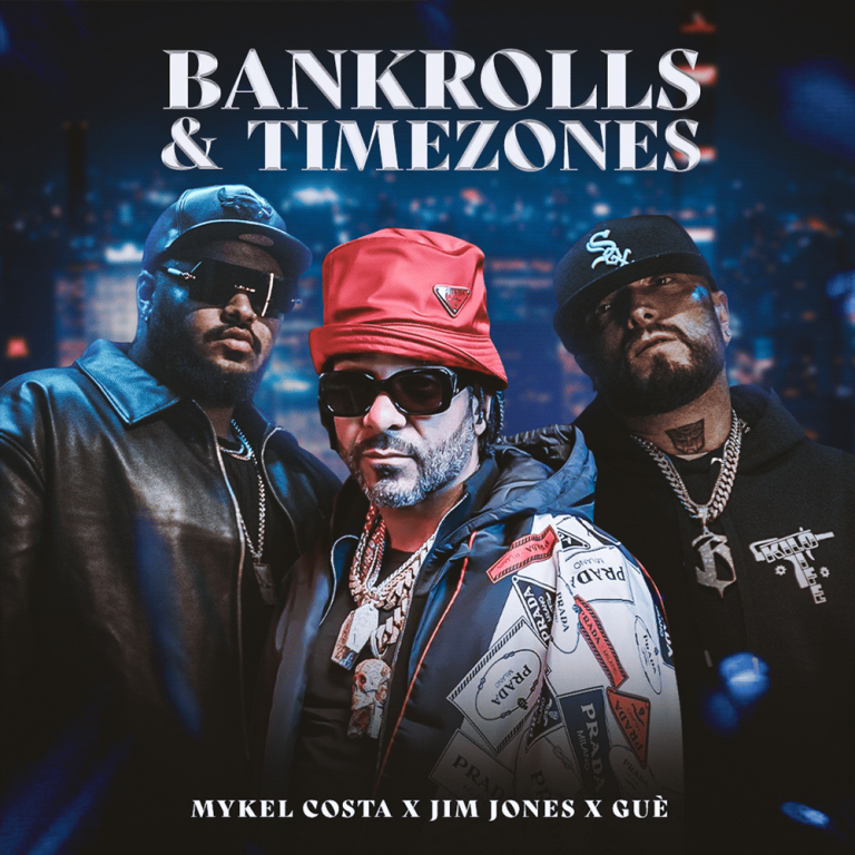 Cover della canzone 'Bankrolls & Timezones' di Guè, Mykel Costa ft. Jim Jones