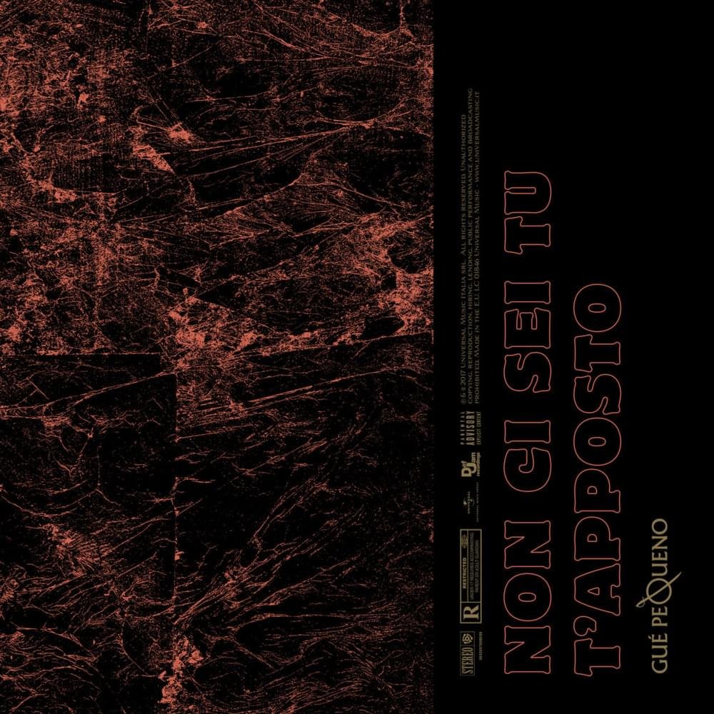 Cover della canzone 'T’apposto' di Guè