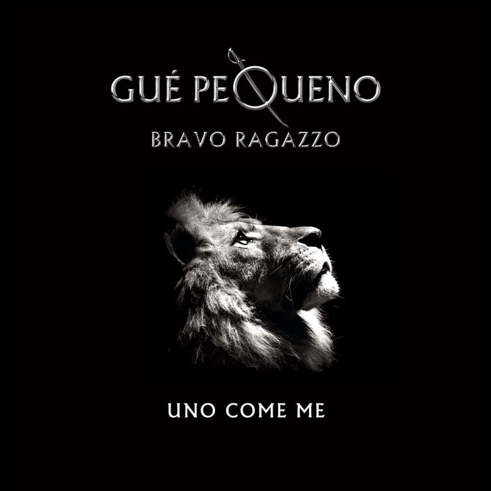 Cover della canzone 'Uno Come Me' di Guè