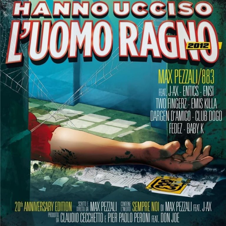 Cover dell'album 'Hanno ucciso l’Uomo Ragno 2012'