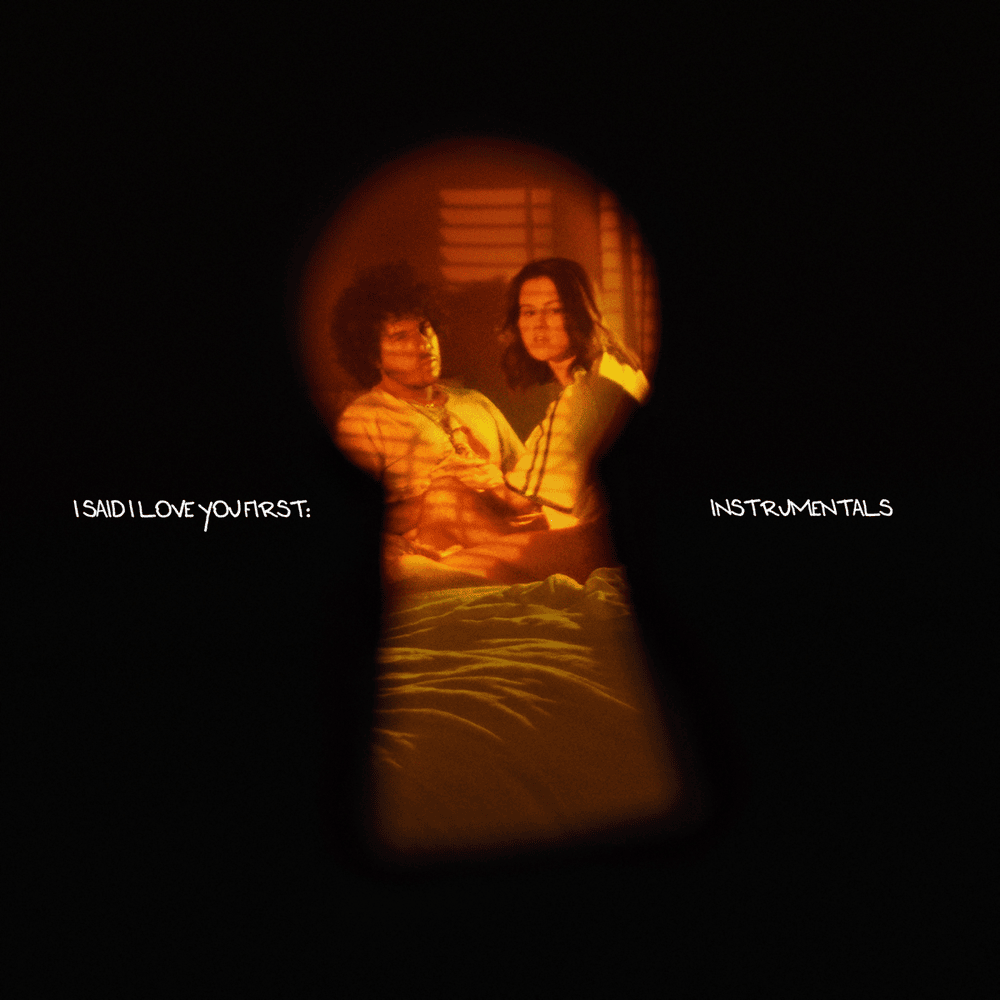 Cover dell'album 'I Said I Love You First – Instrumentals'