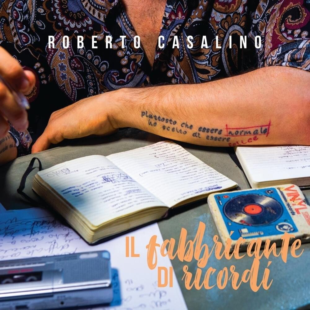 Cover dell'album 'Il fabbricante di ricordi'