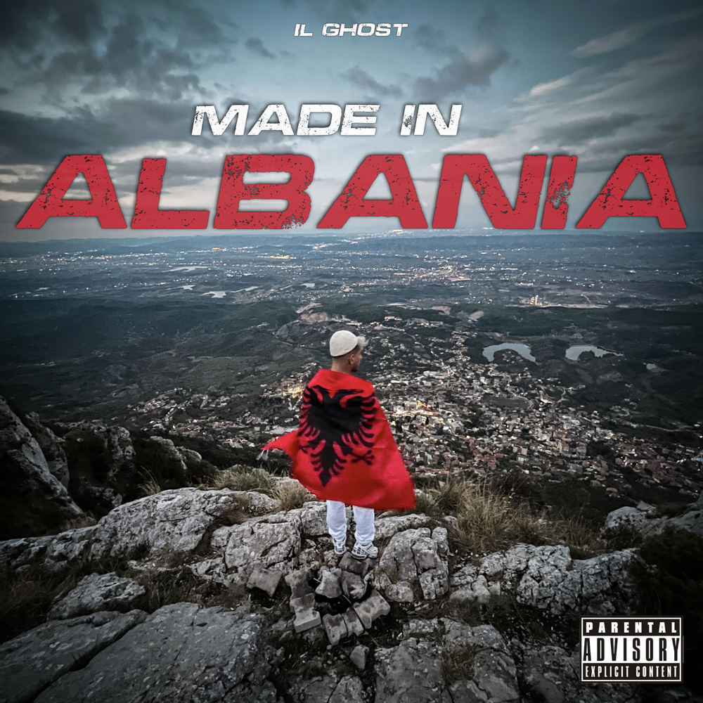 Cover della canzone 'MADE IN ALBANIA' di Il Ghost
