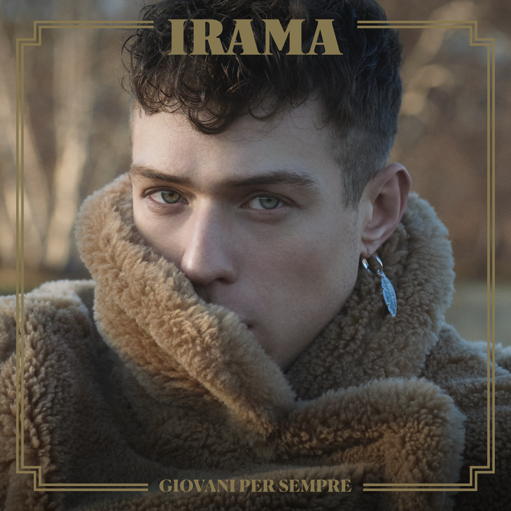 Cover dell'album 'Giovani per sempre' di Irama