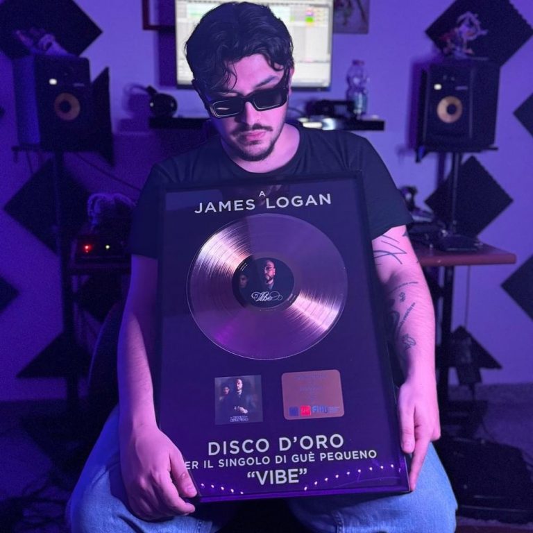 Foto di James Logan, artista con ruolo nel rap italiano