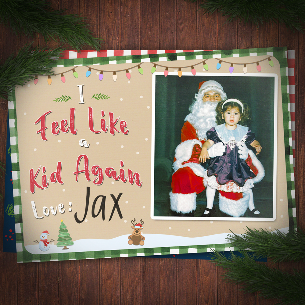 Cover della canzone 'I Feel Like A Kid Again' di Jax (USA)