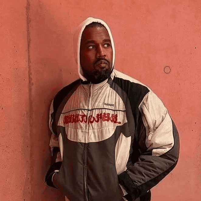 Foto di Kanye West, artista con ruolo nel rap italiano